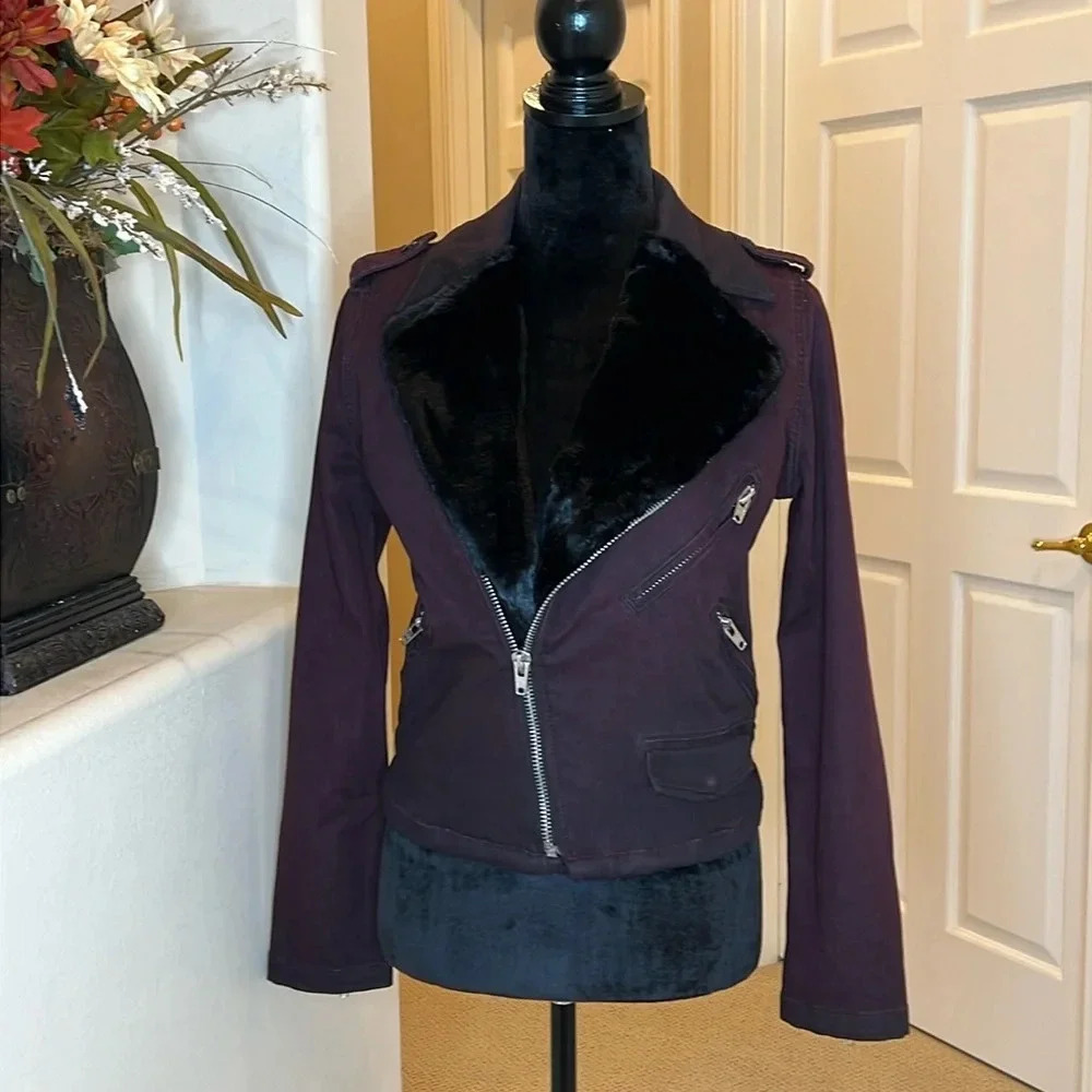NWOT D-ID  Perfecto Moto Jacket Size M‎